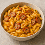 Jalapeno Cheddar Sausage Pasta